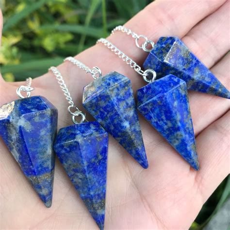 Lapis Lazuli Pendulum Buy Now At Happy Glastonbury