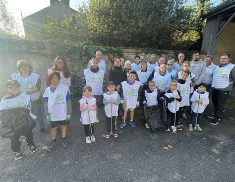 Montchanin Une centaine de kilos de déchets ramassés