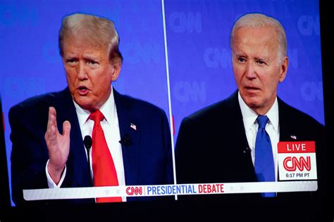 I Was At The Trump Biden Presidential Debate And It Became Very Clear