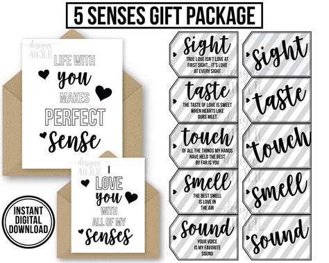 Buy Senses Gift Tags Cards Ideas Gift For Boyfriend Online In India