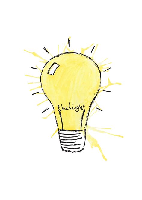 Light Bulb Drawing At Getdrawings Free Download