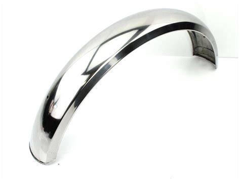 Chrome Front Mudguard For Kreidler Florett Rs Rmc Rm Lf Pr Nafa Inox