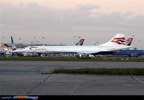 Aerospatiale Bac Concorde British Airways G Boab Airteamimages