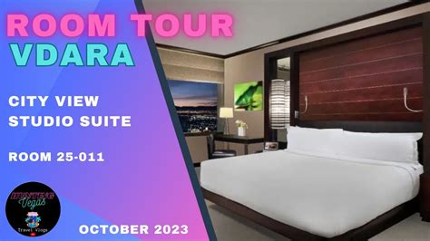 Room Tour Vdara Studio Suite October 2023 Youtube