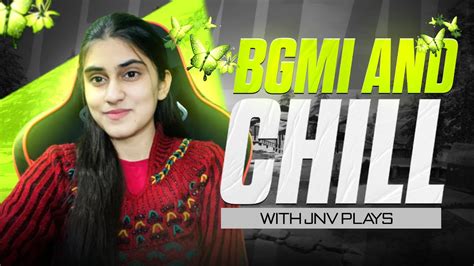 BGMI LIVE STREAM RUSH GAME PLAY WITH JNV PLAYS ROAD TO 2K SUB