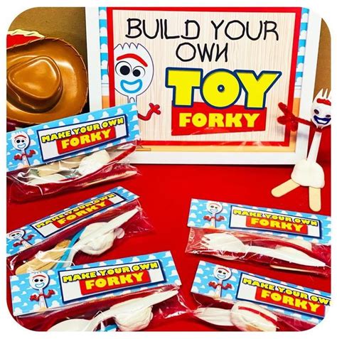 Toy Story Favor Bag Toppers Ready Made Toy Story Birthday Party Toy