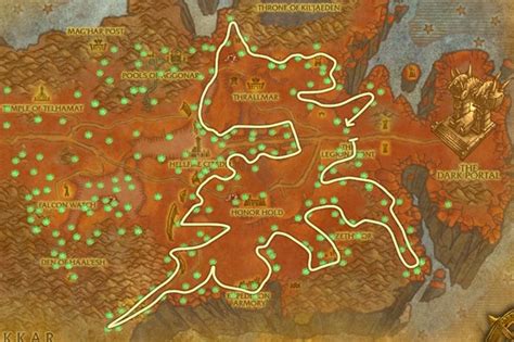 Fel Iron Ore Farming Routes - Guide - WoW-professions