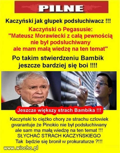 W Pis Nic Si Nie Dzieje Bez Wiedzy I Rozkazu Kaczy Skiego Wiocha Pl