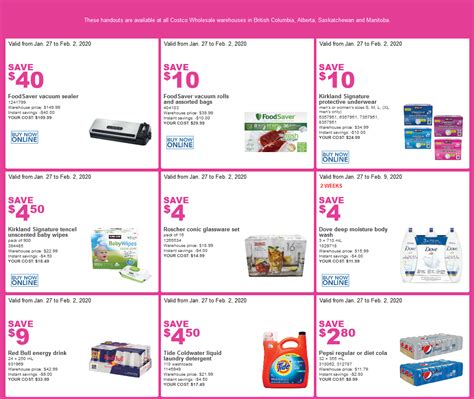 Costco Flyer And Costco Sale Items For Jan 27 Feb 2 2020 For Bc Ab Sk Mb Costco West Fan Blog