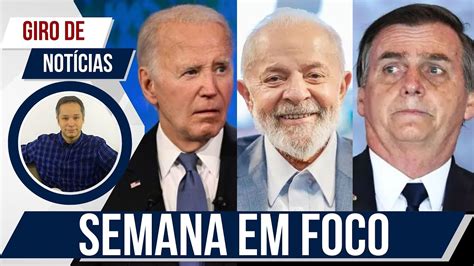 Biden Enlouquece Bolsonaro Em P Nico E Lula Crescendo Resumo Da