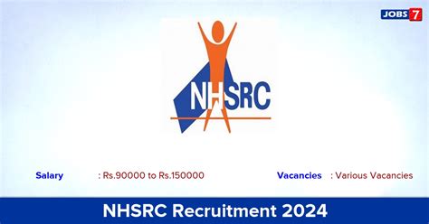 NHSRC Recruitment 2024 Apply Online For Senior Consultant Vacancies