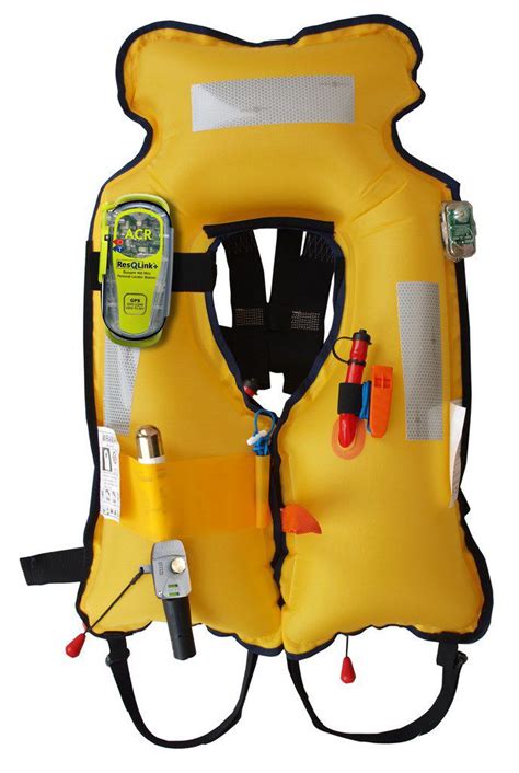 Self Inflating Life Jacket Miramar Atlantis Italia With Safety