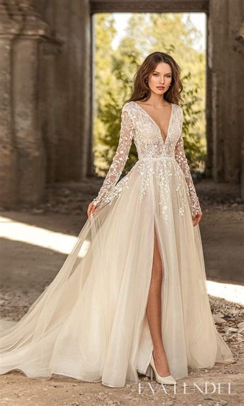 Eva Lendel 2021 Golden Hour Wedding Dresses Wedding Inspirasi Long