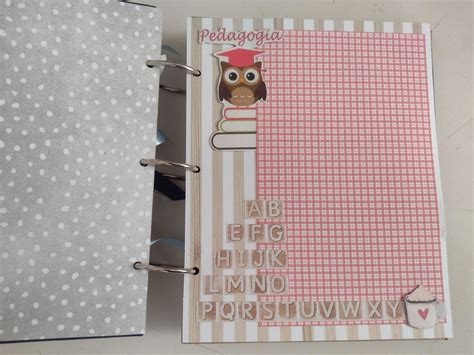 Álbum Scrapbook Profissões Pedagogia Elo7 Produtos Especiais