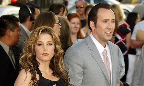 Heartbroken Nicolas Cage Pays Tribute To Ex Wife Lisa Marie Presley Daily Mail Online