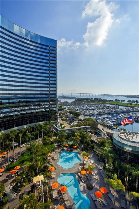 The pool area at the Marriott Marquis San Diego has been transformed ...