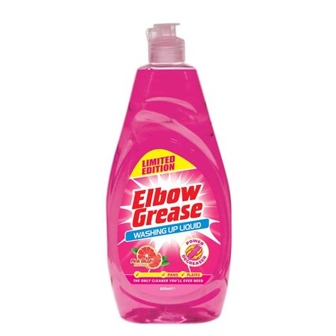 Elbow Grease Washing Up Liquid Pink Blush 600ml — Myshop