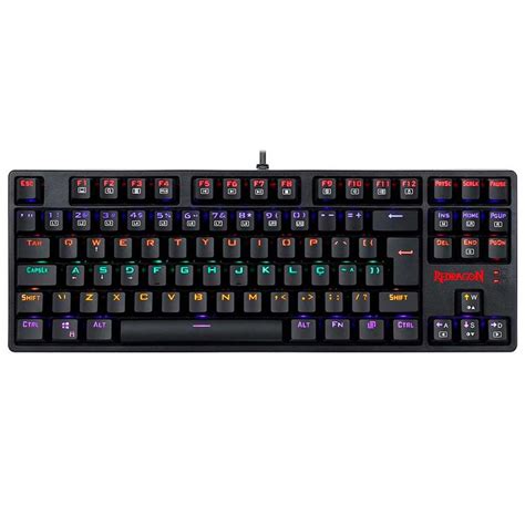 Teclado Mecânico Gamer Redragon Daksa ABNT2 Switch Outemu MK2 Vermelho