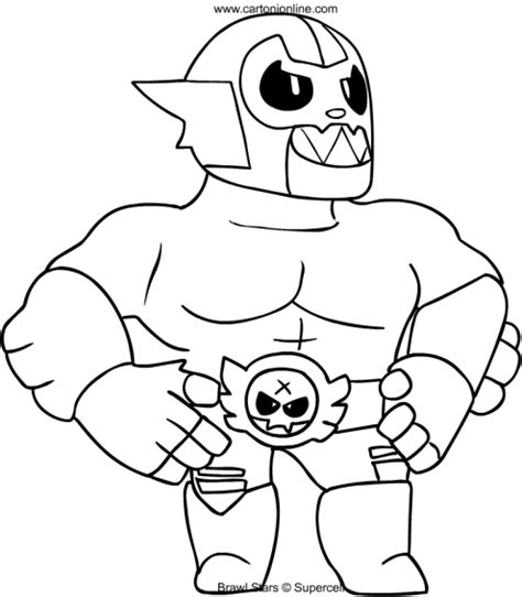 Dibujos De Brawl Stars Para Colorear