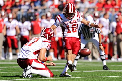 Indiana football 2012: the special teams. - The Crimson Quarry