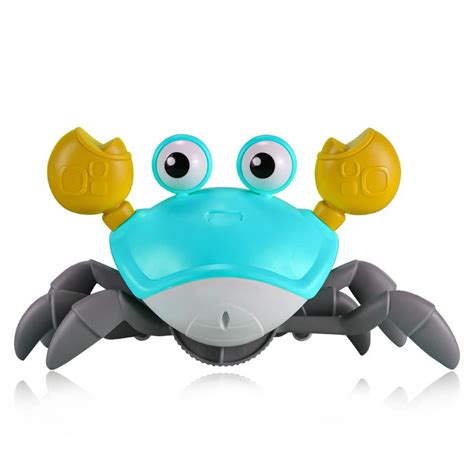 Yeaye Crawling Crab Baby Toys Infant Tummy Time Toy Gifts For 3 4 5 6