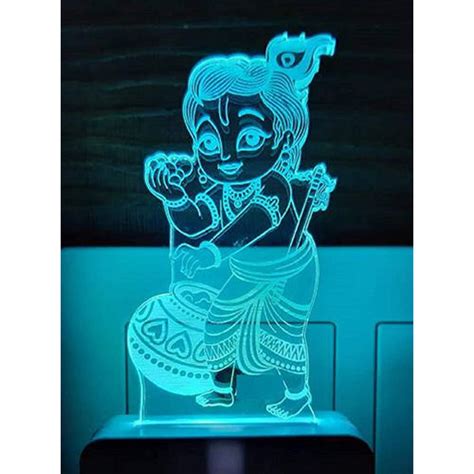 3d Lod Krishna Led Night Lamp Light Source Energy Saving At Best Price In Rajkot Shri Hari