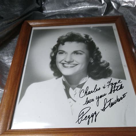 Peggy Stewart Autographed Signed Photograph Bandw Authentic Ebay