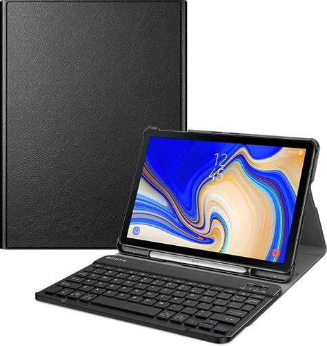 Fintie Tastaturhülle für Samsung Galaxy Tab S4 10 5 2018 Modell SM T830