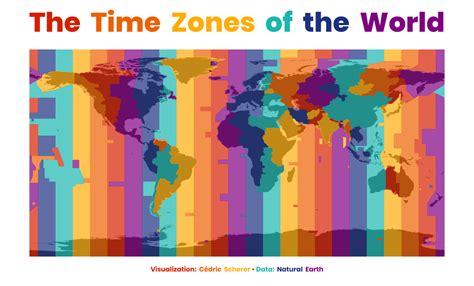 Time Zones of the Earth - Maps on the Web