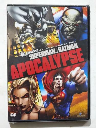 Dvd Superman Batman Vs Apocalipse Original Lacrado MercadoLivre