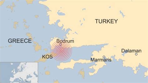 Greece Turkey Earthquake Two Killed On Island Of Kos The Millennium