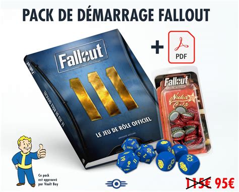 Fallout le jeu de rôle Pack démarrage Arkhane Asylum Publishing