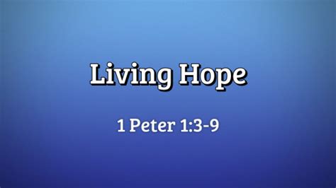 Living Hope - Logos Sermons