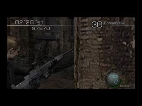 Resident Evil 4 Mercenaries First Bonus 30 Castle Wesker Ps4 YouTube