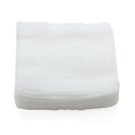 Medline St Woven Cotton Gauze Sponge 12ply 4x4 10ct