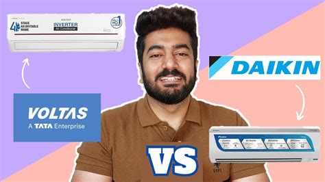 Voltas Vs Daikin Inverter Ac Comparison 3star Full Detail Comparison Youtube