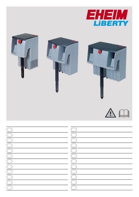 User Manual Eheim LiBERTY 75 English 124 Pages