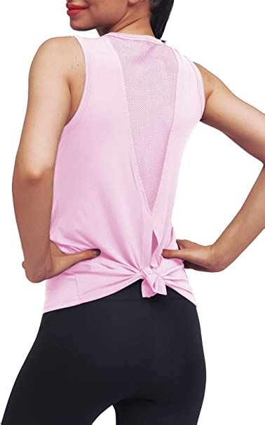 Mippo Workout Tops For Women Yoga Tank Tops Muscle Tank Athletic Shirs