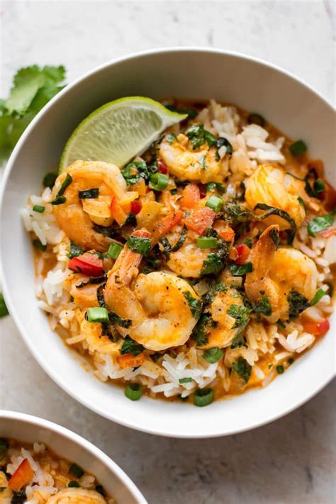 Easy Thai Shrimp Curry • Salt And Lavender