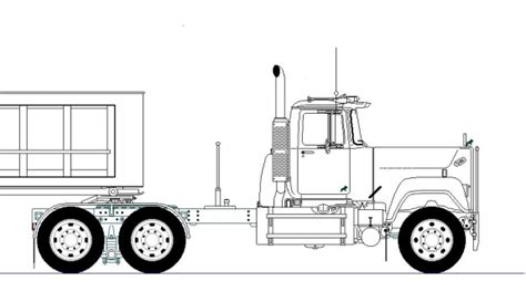 Mack Truck: How To Draw A Mack Truck