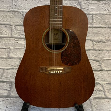 Martin D 15 Mahogany Top Dreadnought Acoustic Guitar Evolution Music