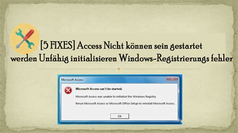 5 FIXES Access Nicht können sein gestartet werden Unfähig