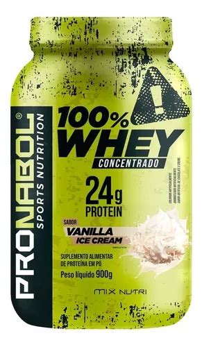 Whey 100 Concentrado Vanilla Ice Cream Pote 900g Parcelamento Sem Juros