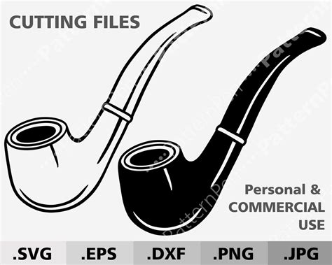 Pipa Para Fumar Tabaco Svg D A De San Patricio Svg Archivo De Corte