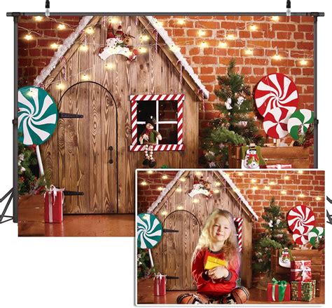 Amazon Dudaacvt X Ft Christmas Backdrops Christmas Gingerbread