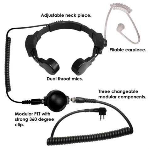 New Assault Throat Microphone By Code Red Headsets On Duty Gear Blog