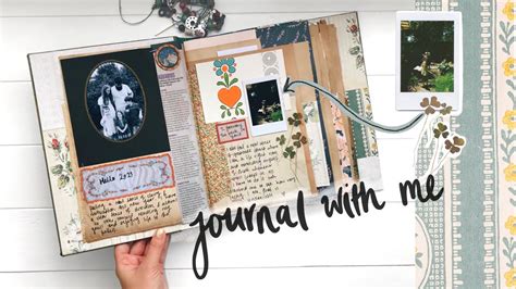 Junk Journal With Me Ep 63 Journaling Process Video Youtube