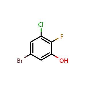 5 Bromo 3 Chloro 2 Fluorophenol 95 CAS 1305322 97 7 AChemBlock