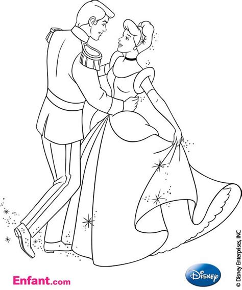 Coloriages Disney Cendrillon