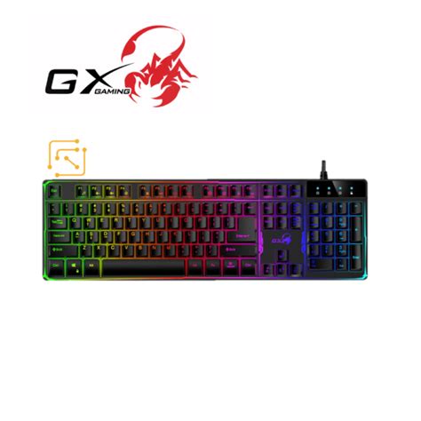 Teclado Genius Gx Scorpion K Rgb Black Noal Tecnolog A Corporativa